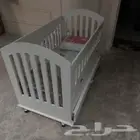 سرير أطفال مواليد خشب