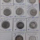 10 دراهم أموية فضة متقدمة من سنة 85 الي 95 هجرية