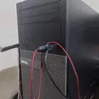 جهاز كمبيوتر مكتبي Dell Optiplex 7020 مع شاشة dell كبيرة