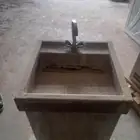 مغسله فيبر غلاس مربعه كامله