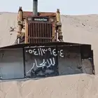 بلدوزر للايجار كاتسو حجم كبير 155 وسائق يحمل رخصة قيادة ورام
