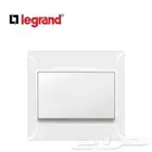 مفاتيح كهرباءlegrand. ومجموعة اسلاك متبقيه