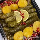 منسف أردني وورق عنب بدبس الرمان