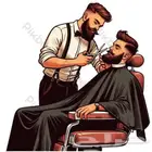 حلاق صالون رجالي شغال للتقبيل بحي العزيزية شارع ال 100