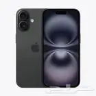 ايفون 16 العادي اللون أسود جديد