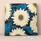 لوحة زهرة عباد الشمس عمل فني جديد