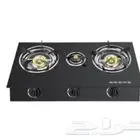 بوتجاز غاز سطح 3 شعله زجاج