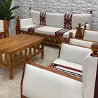 طقم خشب فاخر سبعة اشخاص