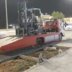 سكينه فوركلفت شوكية رافعه للايجار