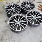 جنوط BMW مقاس 18 اصلي وكاله مستخدم نضيف مرشوش