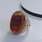 خاتم فضه بحجر العقيق اليماني