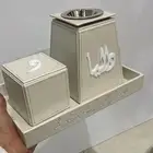 طقم مباخر مع اسامي اكريليك