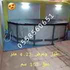 مسبح عائلي (( عرض مخفض خاص بجدة )) 4.27 107 متر مع ملحقات