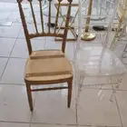 كراسي نابليون ذهبي المنيوم  كراسي كلرك شفاف  كراسي فراري