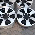 جنوط برادو كروم مقاس 17 اصلي وكاله