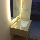 مغاسل جاهزة رخام وفايبر