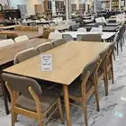 طاولات طعام سراميك خشب زجاج رخام