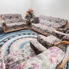 للبيع انتريه بحالة شبة جديدة خشب زان