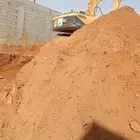 توريد رمل أحمر و حفر وترحيل الدفان