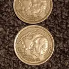 مجموعه عملات قديمه وعشره قروش بوجه السادات