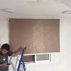 السلام عليكم ورحمه الله وبركاته تركيب ستائر