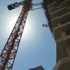 tower crane and elevator
