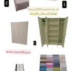 طقم غرف اطفال او شبابي سريرين