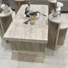 طاولات رخام ترفنتينو حسب الطلب
