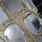 صحون تقديم للضيوف ستيل نظيفه جدا للبيع