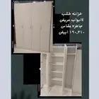 خزائن دواليب خشب وطني جاهزه درفتين 4ابواب 6ابواب