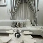 طاولات تقديم وستاره. وفرشه بدون الكنب