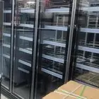 ثلاجات عرض زجاج بابين وثلاثة وأربعة أبواب للبيع