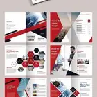 تصميم بروفايل هويه تجاريه cv إعلان عرض تقديمي