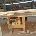 للبيع 6 معدات كبيره ورشه نجاره كامله