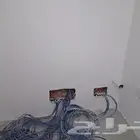 تركيب وتمديد كاميرات انتركم شبكات سماعات جهاز بصمه