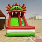 ملعب صابوني زحليقة مائية نطيطات العاب هوائية