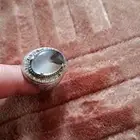 حاتم زمرد مرصع بفصوص والفص عقيق