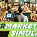 لعبة Supermarket Simulator ب15 ريال فقط