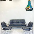 كرسي انتظار جلد و كرسي انتظار حديد مودرن متوفر