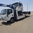 سطحة كرين لنقل السيارات والبضائع بكل المملكة