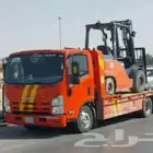 رافعه شوكية خمسة طن مع السطحة ايجار شهري اومشاوير