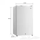 ثلاجة دانسات 3 قدم 83 لتر أبيض فقط 299 ريال