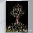 لوحة كانفس فنية بالألوان الزيتية