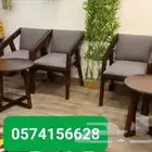 طقم كراسي وطاولات للكافيهات والمطاعم