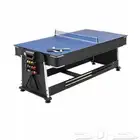 طاولة 3 ب 1 بلياردو تنس هوكي فرفيرة تنس هوكي