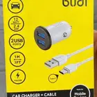 شاحن سياره budi اصلي مع كابل