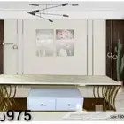 طاولات تلفزيون رخام واستيل