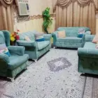 اربع قطع كنب سبعة نفر نظيف ب300 ريال