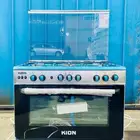 فرن غاز كيون 5عيون استيل افران غاز كبير جديد بوتاجاز 5 عين