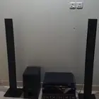 350ريال مسرح منزلي SONY معاه 4سماعات بالمضخم